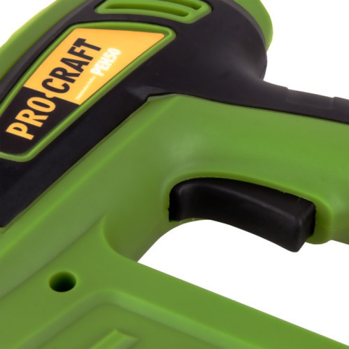 Степлер електричний PROCRAFT РЕН50 (Регульована сила удару, механізм антизаклинювання)