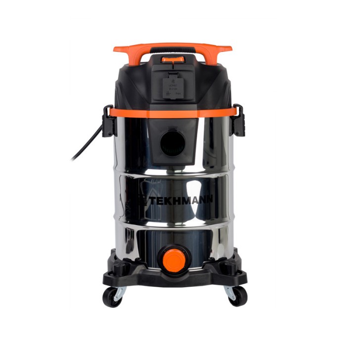 Будівельний пилосос Tekhmann TVC-1430 M, 1300 Вт, контейнер 30 л, вбудована розетка