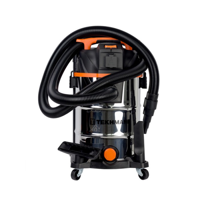 Будівельний пилосос Tekhmann TVC-1430 M, 1300 Вт, контейнер 30 л, вбудована розетка