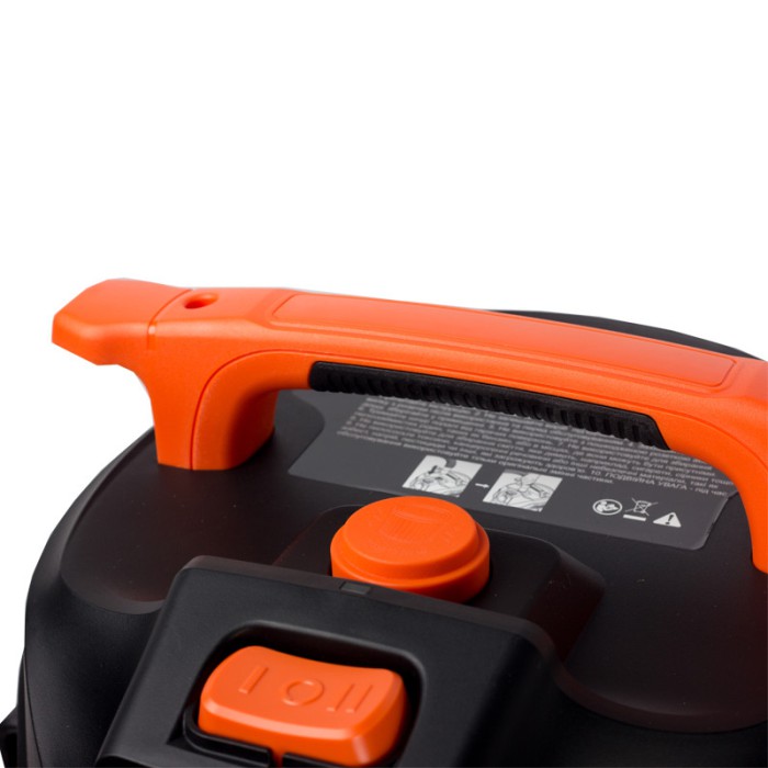 Будівельний пилосос Tekhmann TVC-1430 M, 1300 Вт, контейнер 30 л, вбудована розетка