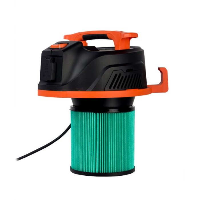 Будівельний пилосос Tekhmann TVC-1430 M, 1300 Вт, контейнер 30 л, вбудована розетка