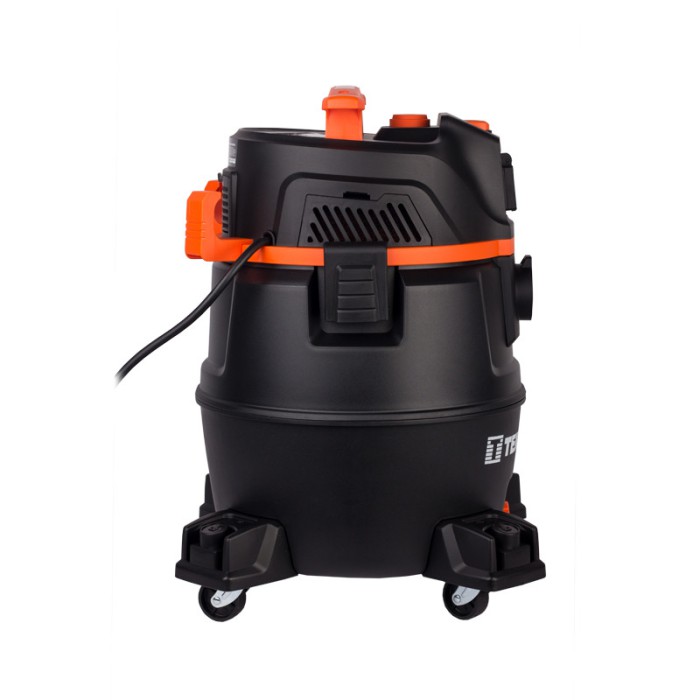 Будівельний пилосос Tekhmann TVC-1430 P, 1300 Вт, контейнер 30 л, вбудована розетка