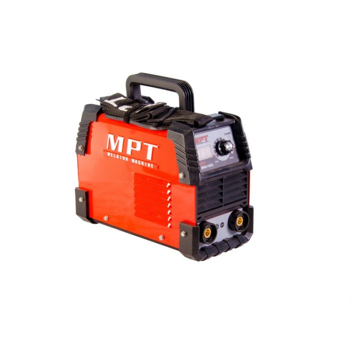 Сварочный аппарат инверторного типа MPT MMA1605, 20-160 А, 1.6-4.0 мм, аксесс. 6 шт.