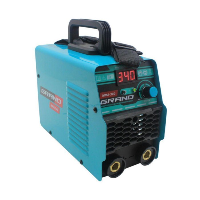 Зварювальний інвертор Grand ММА-340К (кейс, дисплей)
