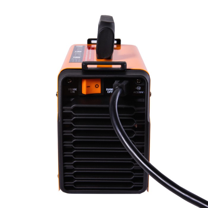 Зварювальний інверторний апарат Tekhmann TWI-20 LCD, 9.8 кВА, зварювальний струм 10-200 А, електроди 1.6-5.0 мм