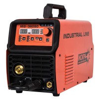 Зварювальний напівавтомат Іскра Industrial Line MIG-360GD, 220 В, 7.2 кВт, 2 дисплеї, дріт 0.6-1.0 мм