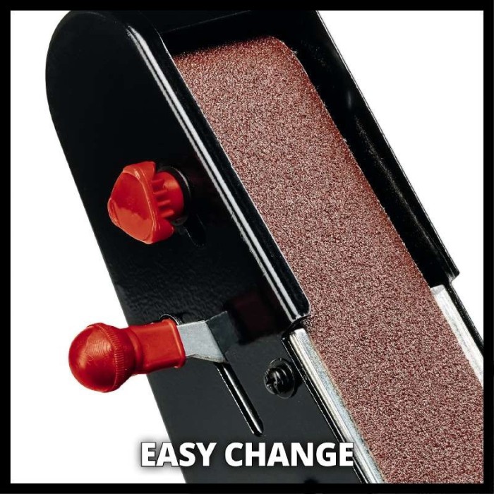 Точильний верстат стрічка/коло Einhell TC-US 350, 350 Вт, диск 150 мм, стрічка 50х686 мм