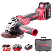 Акумуляторна кутова шлифмашина (болгарка) Worcraft CAG-S20LiBH-125B