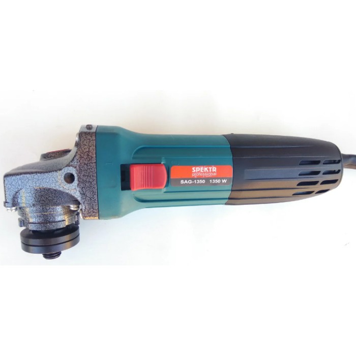 Кутова шліфувальна машина (болгарка) Spektr SAG-1350 (125 мм, коротка ручка)