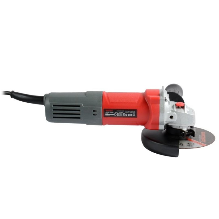 Кутова шліфувальна машина (болгарка) Worcraft AG08-125P, 850 Вт, 12000 об/хв, діаметр диска 125 м