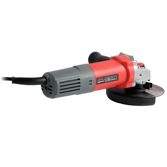 Кутова шліфувальна машина (болгарка) Worcraft AG08-125P, 850 Вт, 12000 об/хв, діаметр диска 125 м