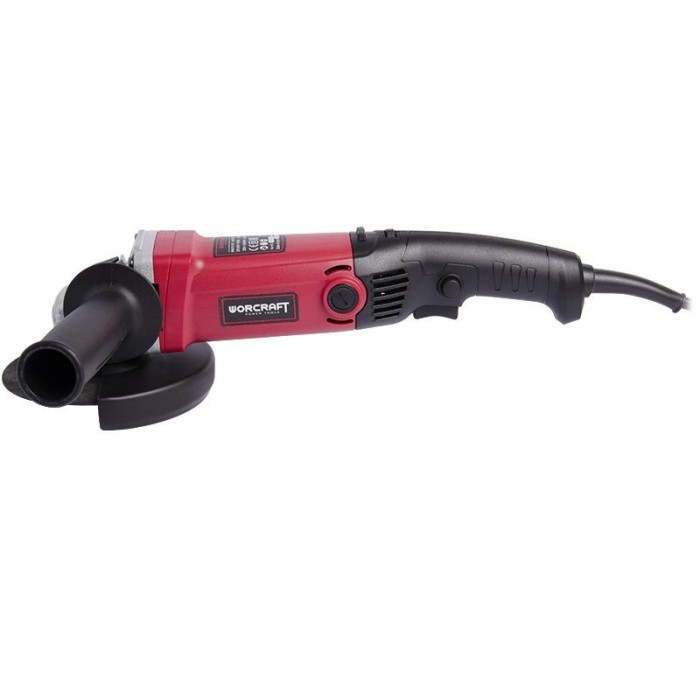 Угловая шлифовальная машина (болгарка) Worcraft WAG13-125V, 1300 Вт, 11000 об/мин, диск 125 мм, рег.