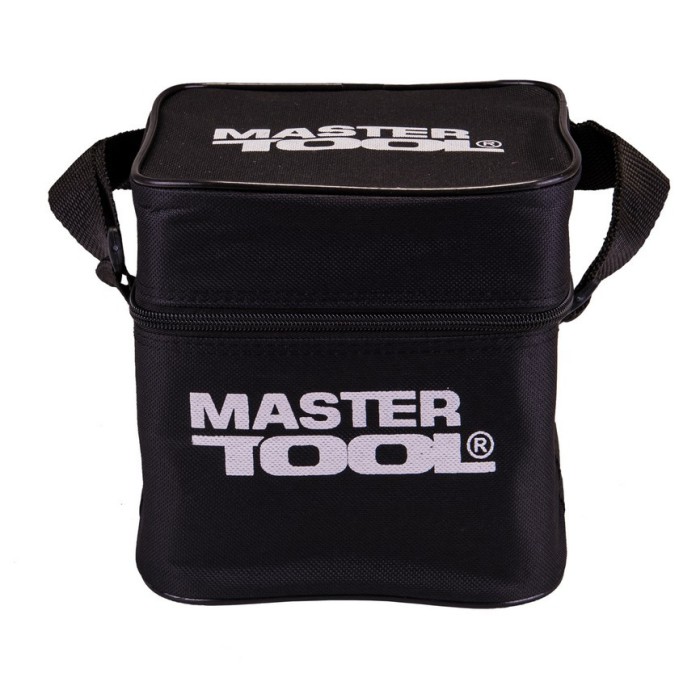 Рівень лазерний MASTERTOOL 30-1913, H360+2*V360, 3 лазерні головки GREEN, 0.2 мм/м, 10м, Li-ion, сумка