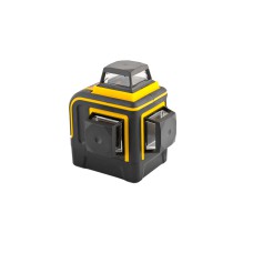 Уровень лазерный MasterTool 30-1912, H360+2*V360, 3 лазерные головки RED, 0.2мм/м, 10м, Li-ion, сумка