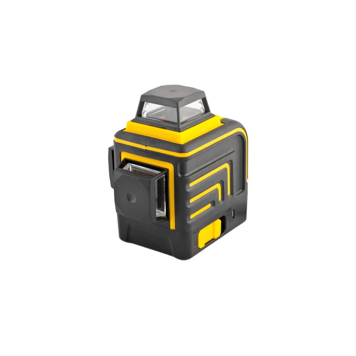 Уровень лазерный MasterTool 30-1912, H360+2*V360, 3 лазерные головки RED, 0.2мм/м, 10м, Li-ion, сумка