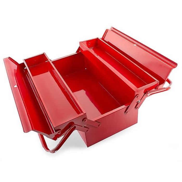 Скринька для інструментів металевий INTERTOOL HT-5043 (450 мм, 3 секції)