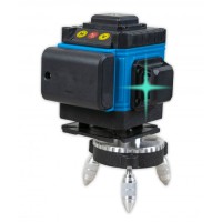 3D лінійний лазерний нівелір KRAISSMANN 12 3D-LLA 30 RB (синій промінь) Професійна лінія