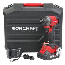 Акумуляторний безщітковий гайковерт ударний WORCRAFT CIS-S20LiBM-260, 20В, 1 АКБ, 260 Нм, LED, 2 швидкості