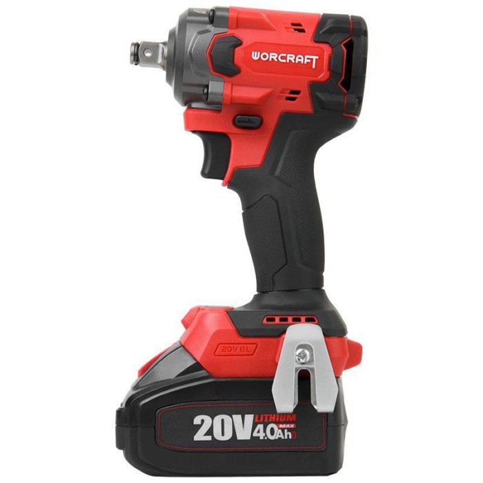 Акумуляторний безщітковий ударний гайковерт WORCRAFT CIW‑S20LiB‑450, без АКБ та ЗП, 460 Нм, 3 швидкості