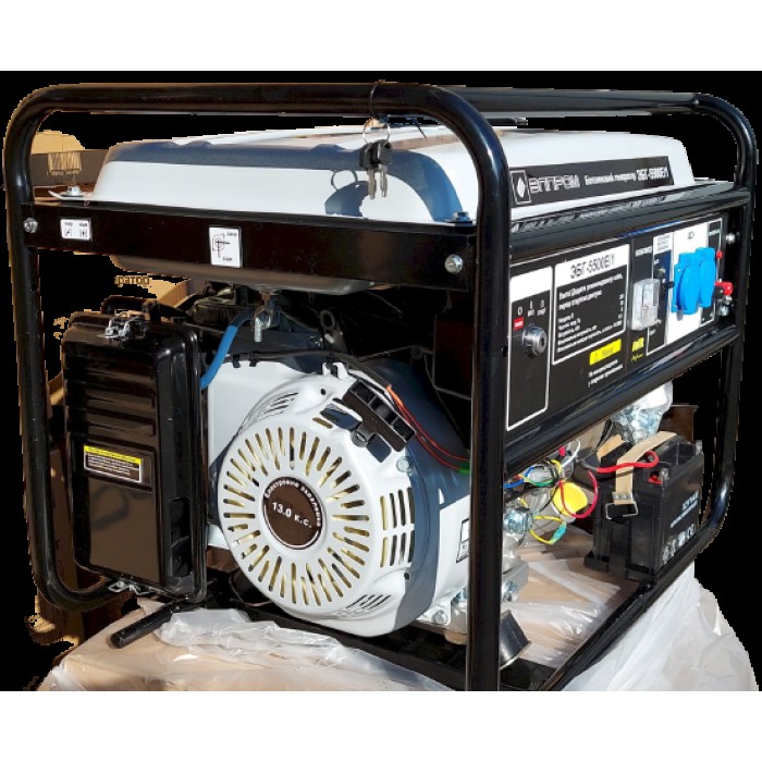 Бензиновый генератор Элпром ЭБГ-5500Е/1 (5.5кВт/220В)