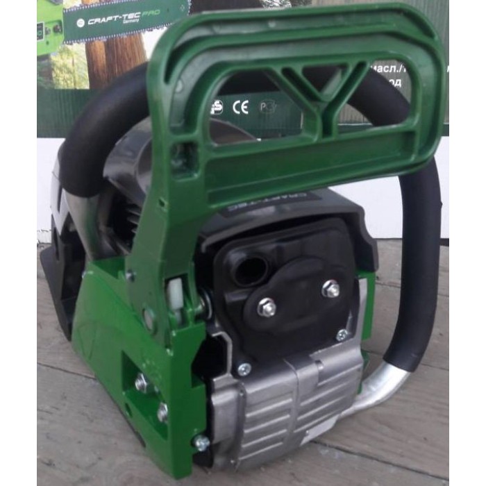 Бензопила Craft-Tec CT-7007 (2шини + 2 ланцюги, шина 45 см, 52 см, куб., Легкий пуск)