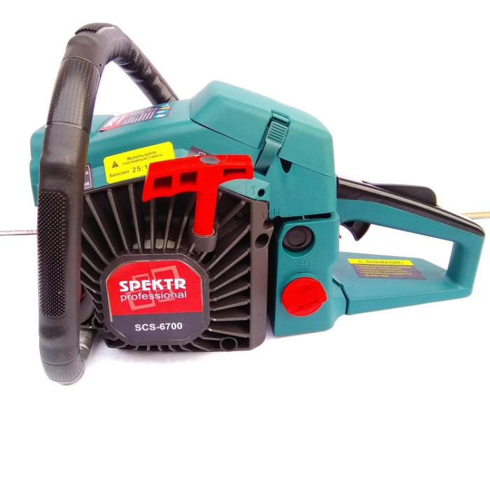 Бензопила Spektr SCS-6700 (1 шина, 1 ланцюг, 45 см, легкий пуск, праймер) Бензопила Spektr SCS-6700 (1 шина, 1 ланцюг, 45 см, легкий пуск, праймер)