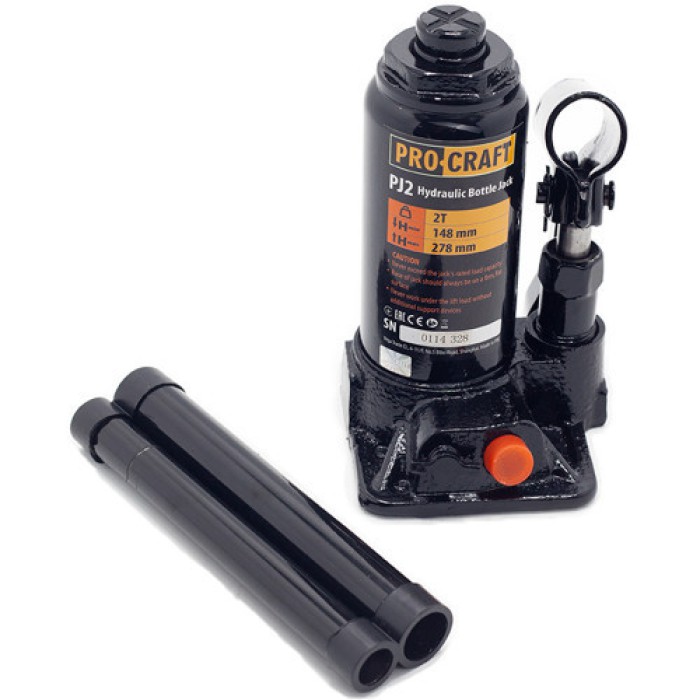Домкрат гидравлический Procraft PJ2 бренд UNIVERSAL (2 т, 148-278 мм)