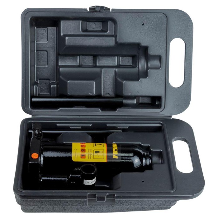 Домкрат гідравлічний пляшковий 5 т H 210-420 мм (кейс) SIGMA (6102051)