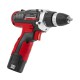 Дриль-шуруповерт акумуляторна INTERTOOL WT-0321, Li-Ion 12В, 18Nm, 0-400/0-1500об/хв, 2 акк.