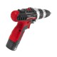 Дриль-шуруповерт акумуляторна INTERTOOL WT-0321, Li-Ion 12В, 18Nm, 0-400/0-1500об/хв, 2 акк.
