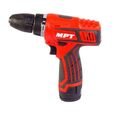 Дрель - шуруповерт аккумуляторная MPT MCDT1216.B1, 12V, Li-ion,1.3 Ач, 0-600 об/мин., 0-10 мм, 1 АКБ