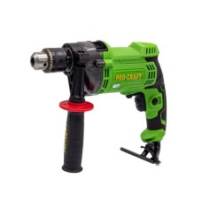 Дриль ударний Procraft PS1350, 1350 Вт, 2800 об/хв, ключовою патрон 13 мм, металевий корпус редуктора Дриль ударний Procraft PS1350, 1350 Вт, 2800 об/хв, ключовою патрон 13 мм, металевий корпус редуктора