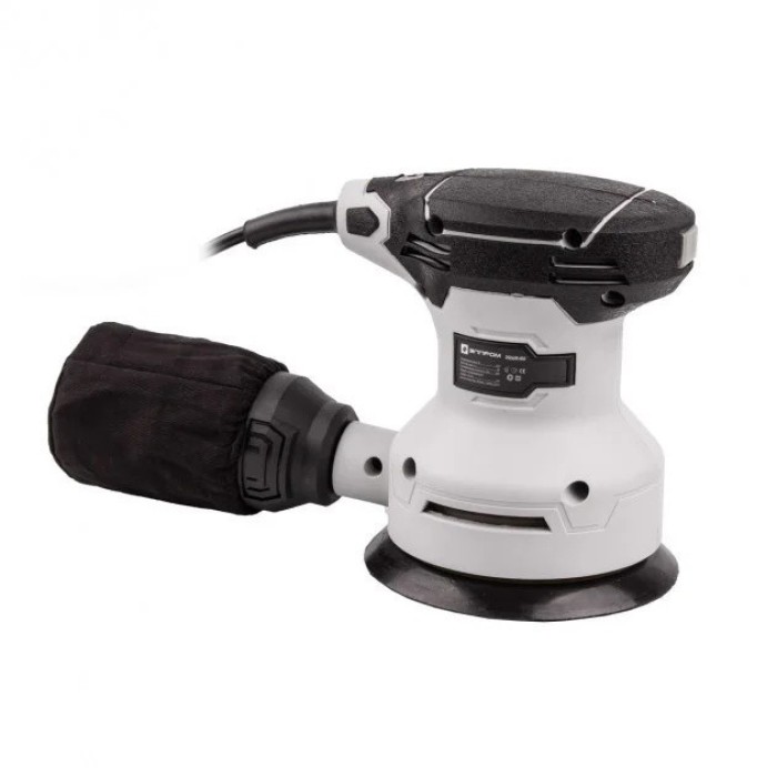 Ексцентрикова (орбітальна) шліфмашина Елпром ЕОШМ-400, 400 Вт, 6000-11000 об/хв, діаметр диска 125 мм