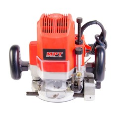 Фрезерна машина MPT MRU1205 PROFI, 1800 Вт, 23000 об/хв, цанга 6-12 мм, хід фрези 50 мм, аксесс. 9 шт.