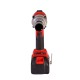 Гайковерт аккумуляторный MPT MCIW2128, 21 V, Li-ion, 350 Нм, 2 скор., пластиковый кейс