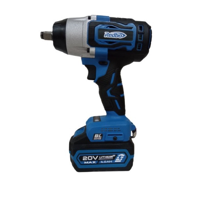 Гайковерт акумуляторний REDBO OAW-20/500PBL, 20В, 4 А/год, 500 Нм, підсвічування, кейс