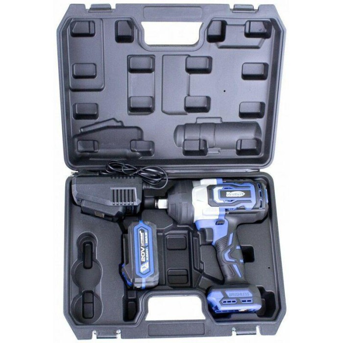 Гайковерт ударний акумуляторний безщітковий REDBO OAW-20/1000PBL (20 В, 4 А*год, 1 АКБ, кейс) Гайковерт ударний акумуляторний безщітковий REDBO OAW-20/1000PBL (20 В, 4 А*год, 1 АКБ, кейс)