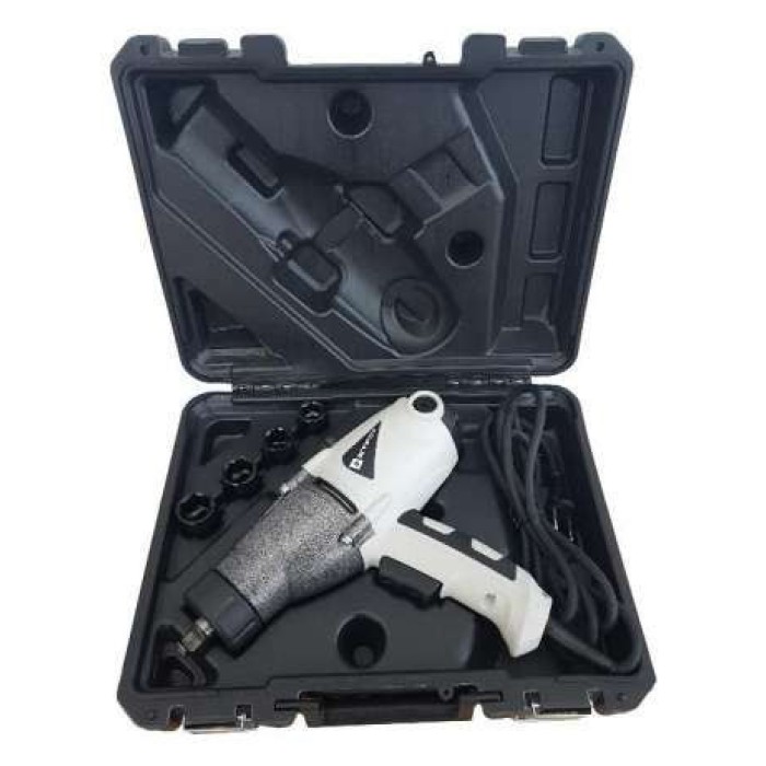 Гайковерт ударний Елпром ЕГЕ-1200, 1200 Вт, 2200 об/хв, 450 Нм, кейс, 4 змінні головки в комплекті Гайковерт ударний Елпром ЕГЕ-1200, 1200 Вт, 2200 об/хв, 450 Нм, кейс, 4 змінні головки в комплекті