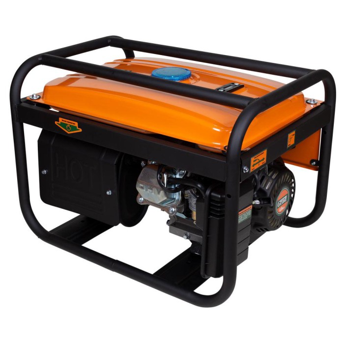Генератор бензиновий 2.5/2.8 кВт 4-тактний ручний запуск GRAD (5710915)