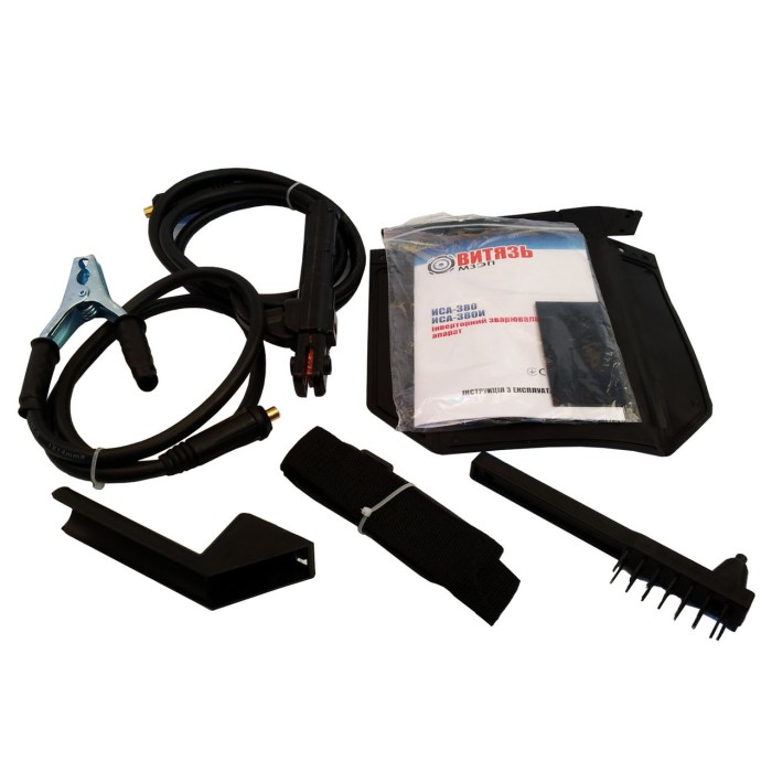 Інвертор зварювальний Витязь ІСА 380И, 220 В, 4 кВт, зварювальний струм 20-380 А, діаметр електрода 1.6-4.0 мм, кейс