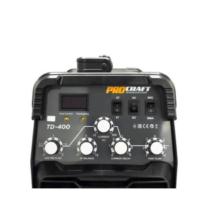 Инверторный сварочный  аппарат Procraft Industrial TD- 400