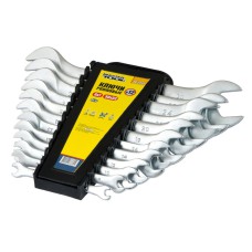 Ключі ріжкові MasterTool 70-2112, набір 12 шт (6х7 TO 30х32) SS