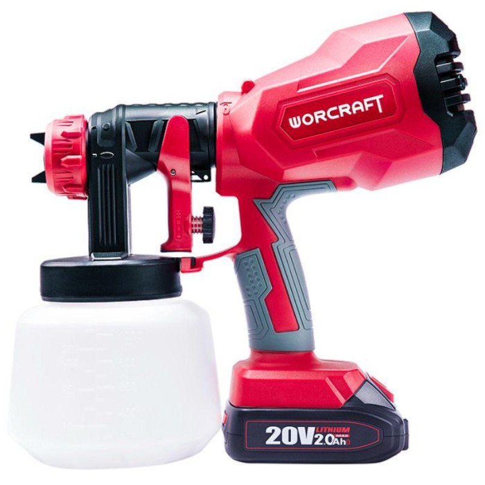 Краскопульт акумуляторний Worcraft CSG-S20LiA