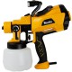 Краскопульт электрический Mächtz MSG-1210 L, 650 Вт, 2 форсунки, 1200 мл/мин, бачок 1,2 л, подсветка
