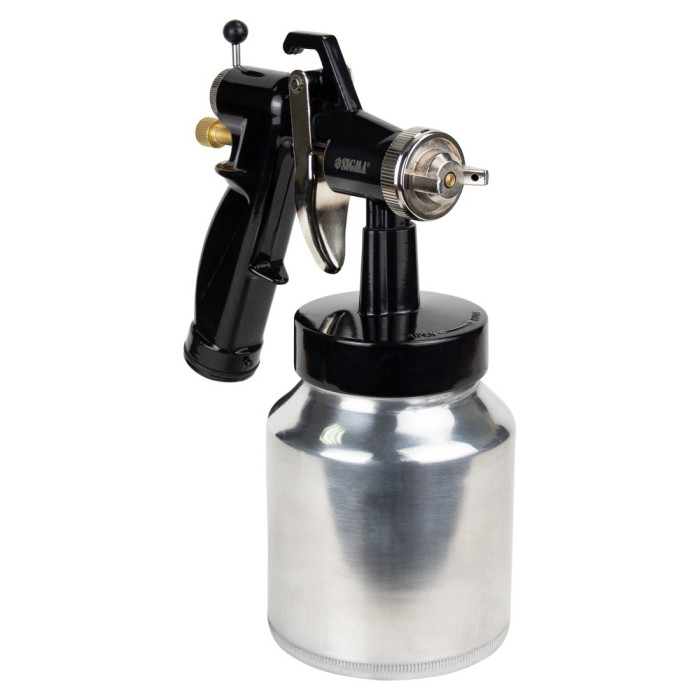 Фарборозпилювач електричний 450 Вт 1.4/1.8мм HVLP (маляр) SIGMA (6816011)