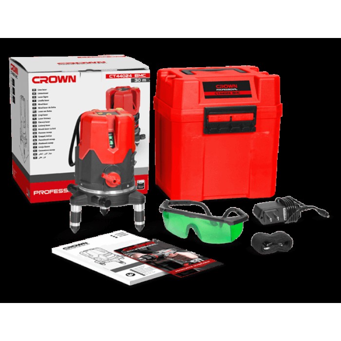 Лазерный уровень CROWN CT44024 BMC