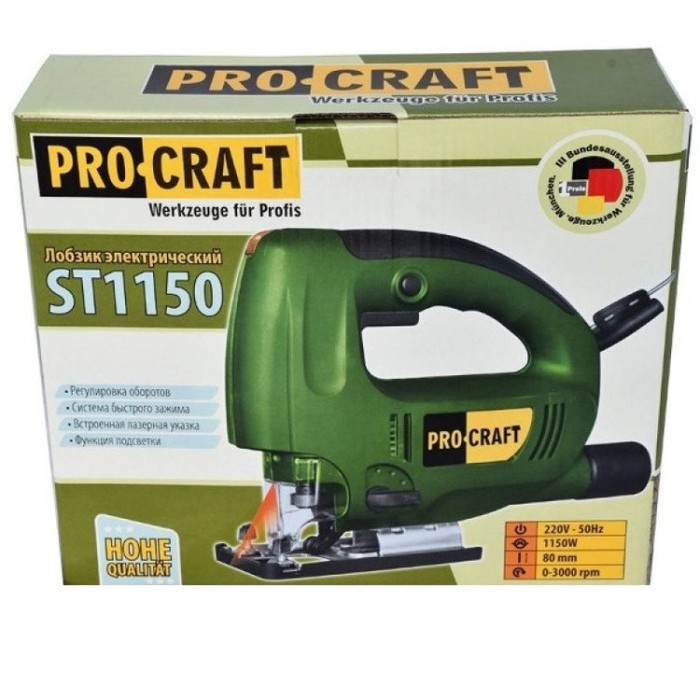 Лобзик PROCRAFT ST-1150 Лобзик PROCRAFT ST-1150