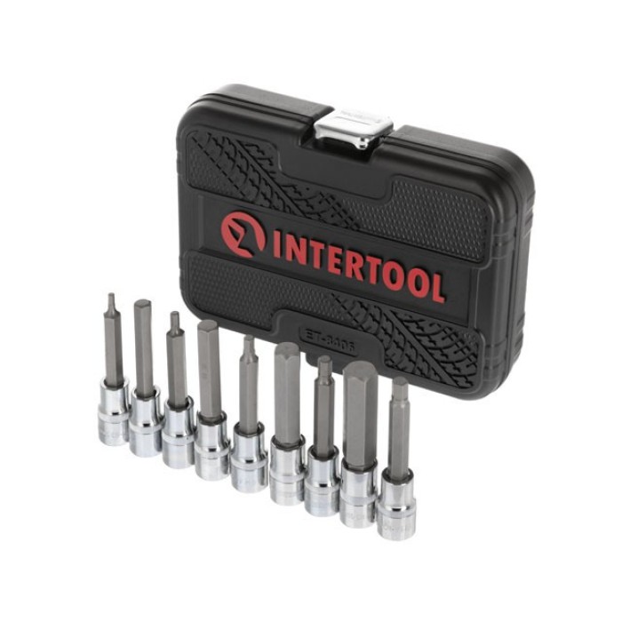 Набір біт INTERTOOL ET-8406, HEX 1/2