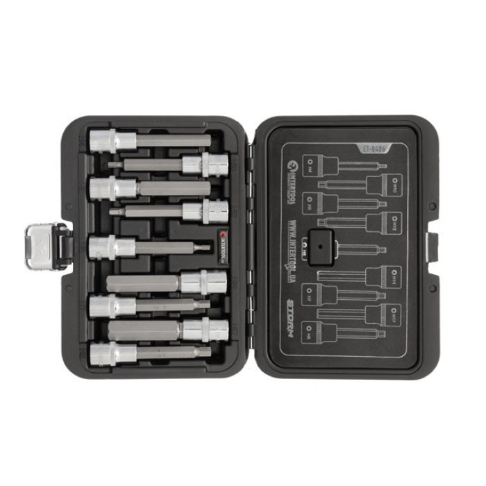 Набір біт INTERTOOL ET-8406, HEX 1/2