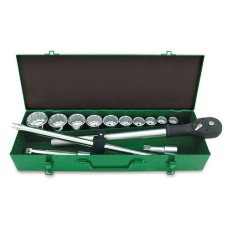 Набор головок дюймовых с трещоткой TOPTUL GCAD1407, 3/4" 14ед. (12-гр.)